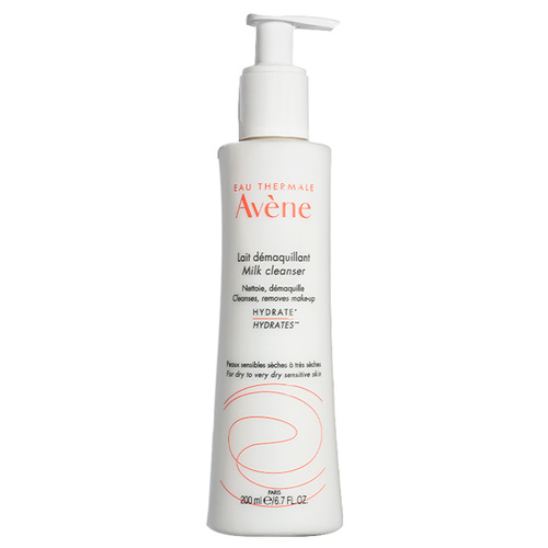 Avene Gentle Milk Cleanser on white background