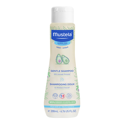 Gentle Shampoo on white background