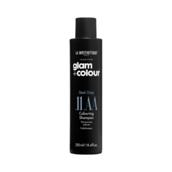 Glam+Colour Steel Grey .11 .AA Coloring Shampoo on white background