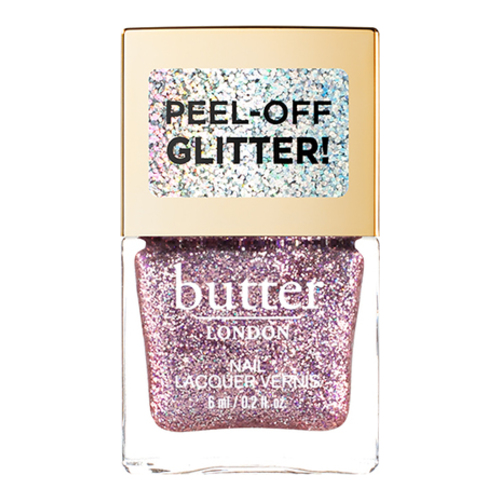 butter LONDON Glazen Peel Off Glitter Lacquer - Aura on white background