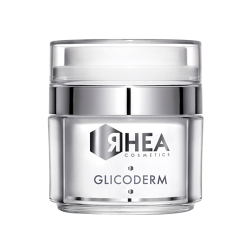 Rhea Cosmetics GlicoDerm Exfoliating Face Cream on white background