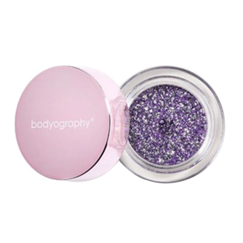 Bodyography Glitter Pigments - Soiree (Gunmetal Grey) on white background