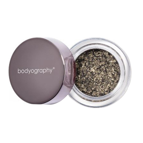 Bodyography Glitter Pigments - Soiree (Gunmetal Grey) on white background