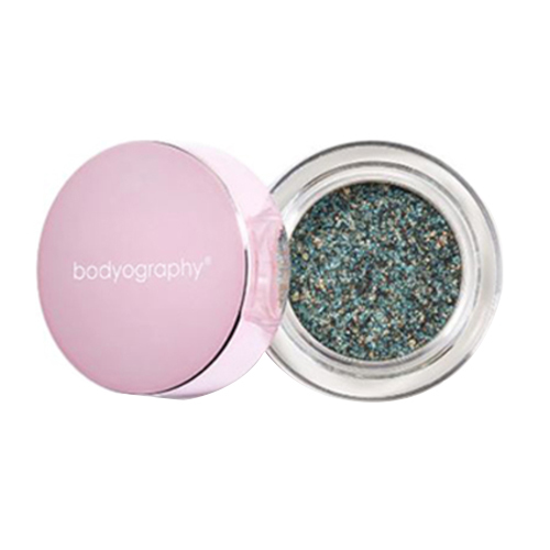 Bodyography Glitter Pigments - Soiree (Gunmetal Grey) on white background