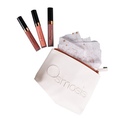 Glossed in Time Lip Kit on white background