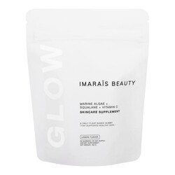 Glow Skincare Supplement on white background
