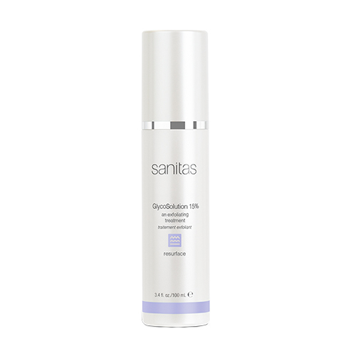 Sanitas GlycoSolution 15% on white background
