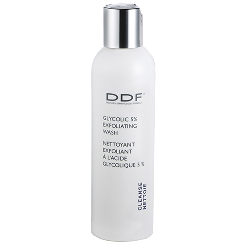 DDF Glycolic 5% Exfoliating Wash on white background
