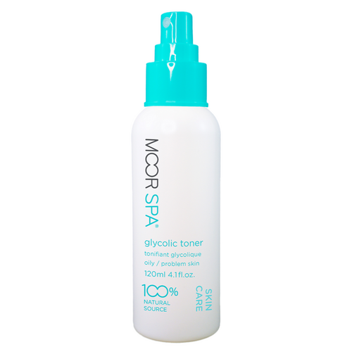 Moor Spa Glycolic Toner on white background