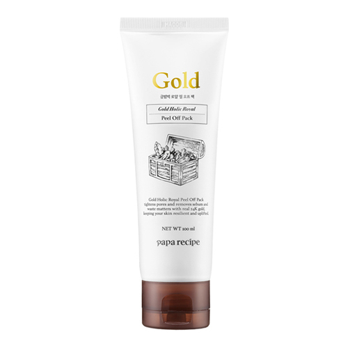 Papa Recipe Gold Holic Royal Peel Off Pack on white background