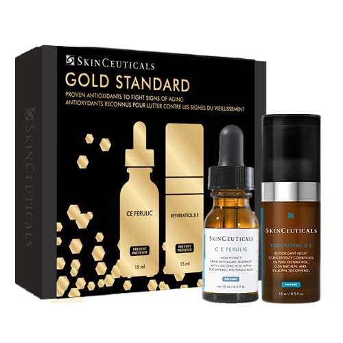SkinCeuticals Gold Standard Kit on white background