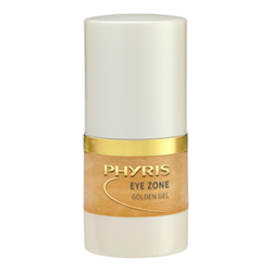 Golden Eye Gel on white background