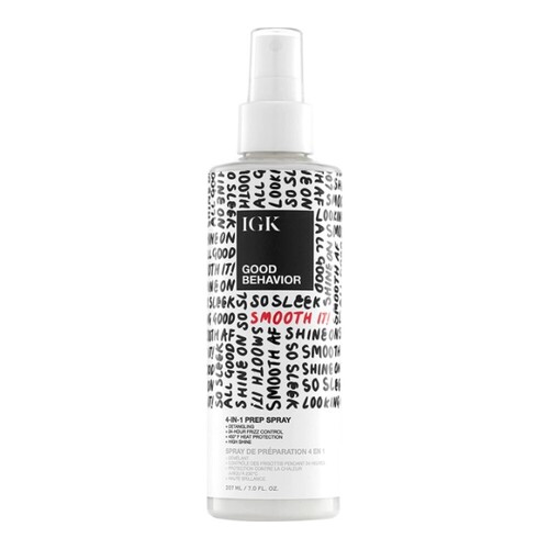 IGK Hair Good Behavior 4-in-1 Prep Spray, 207ml/7 fl oz