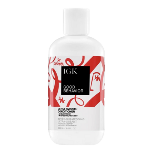 IGK Hair Good Behavior Ultra Smooth Conditioner on white background
