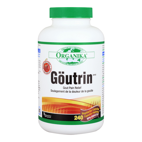 Organika Goutrin on white background
