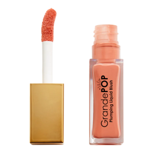 Grande Cosmetics GrandePOP Plumping Liquid Blush - Cinnamon Sugar on white background