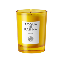 Grazie Candle on white background