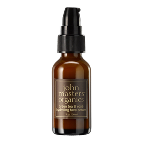 John Masters Organics Green Tea and Rose Hydrating Face Serum on white background