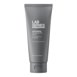 Grooming Razor Burn Relief Balm on white background