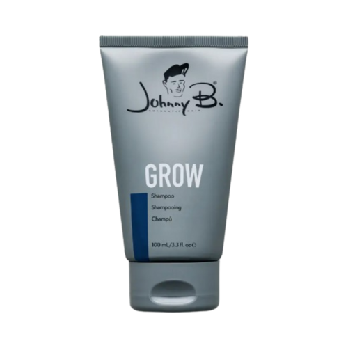 Johnny B. Grow Shampoo on white background