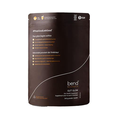 Bend Beauty Gut Glow on white background