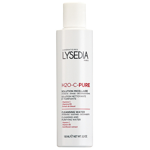 LYSEDIA  H2O-C-Pure Micellar, 200ml/6.8 fl oz