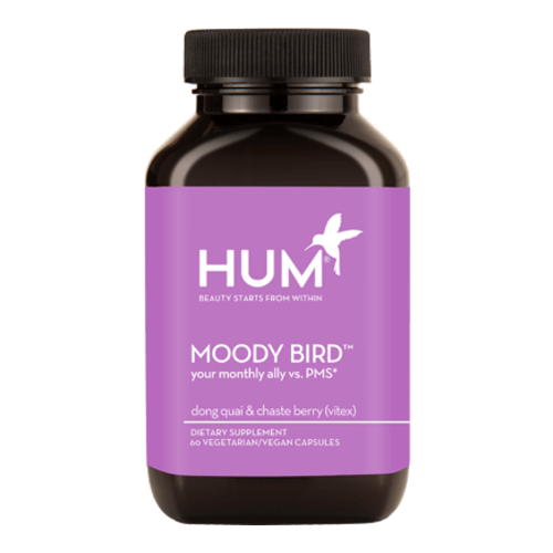 HUM Nutrition Moody Bird on white background