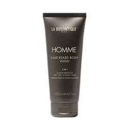 Homme Hair, Beard and Body Wash (3 in1) on white background