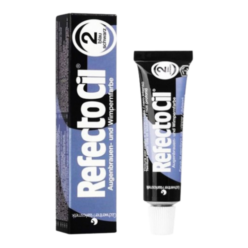 RefectoCil Hair Colour - #1 - Black on white background