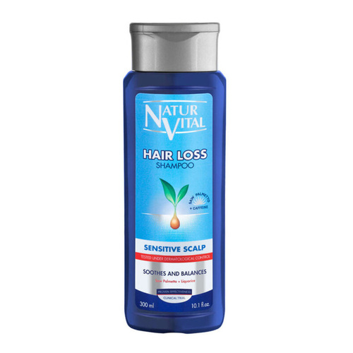 Natur Vital Hair Loss Sensitive Scalp Shampoo on white background