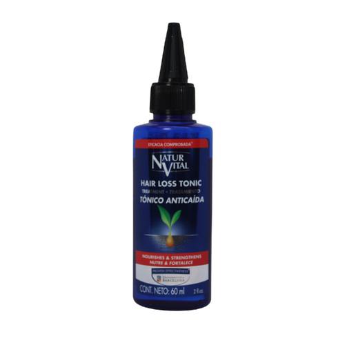 Natur Vital Hair Loss Tonic Treatment - Travel Size on white background