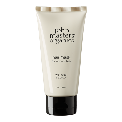 John Masters Organics Hair Mask For Normal Hair With Rose and Apricot - Travel Size, 60ml/2 fl oz