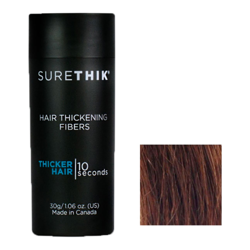 Surethik  Hair Thickening Fibers Dark Brown on white background