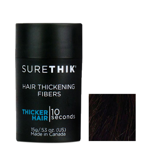 Surethik  Hair Thickening Fibers Light Brown on white background