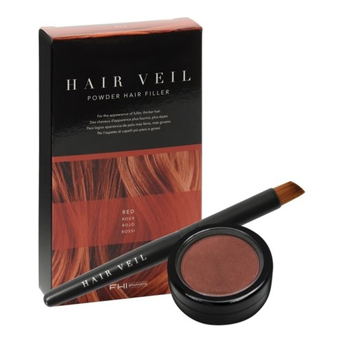 FHI Brands Hair Veil - Red, 1 piece