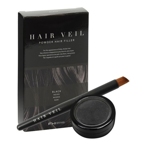 FHI Brands Hair Veil - Black on white background