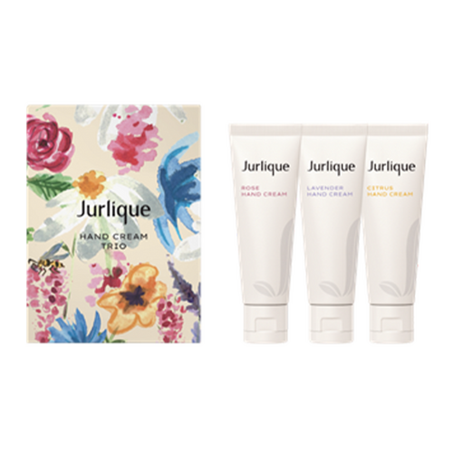 Jurlique Hand Cream Trio on white background