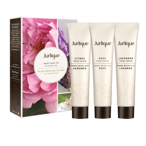 Jurlique Hand Cream Trio on white background