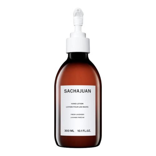 Sachajuan Hand Lotion Fresh Lavender on white background