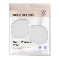 Hand Patches on white background