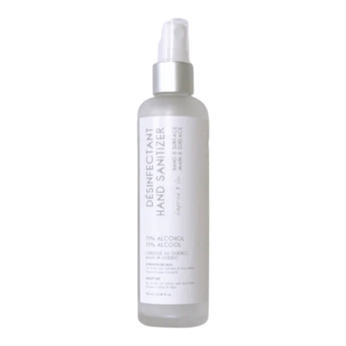 Caprice & Co. Hand Sanitizer on white background