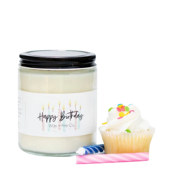 Happy Birthday Soy Candle