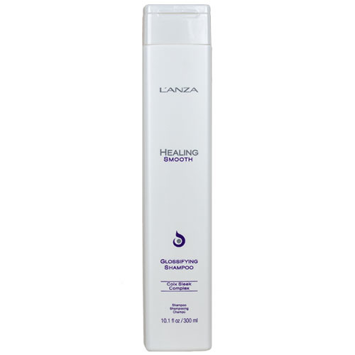 Lanza Healing Smooth Glossifying Shampoo on white background