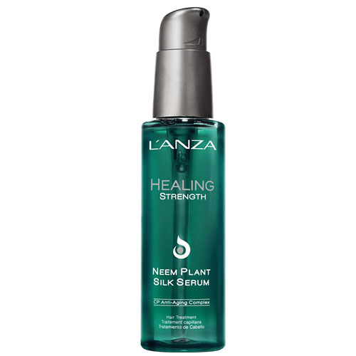 Lanza Healing Strength Neem Plant Silk Serum on white background
