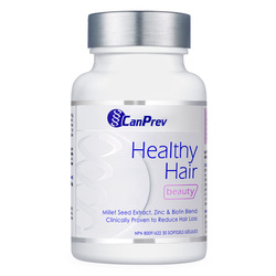 Healthy Hair on white background
