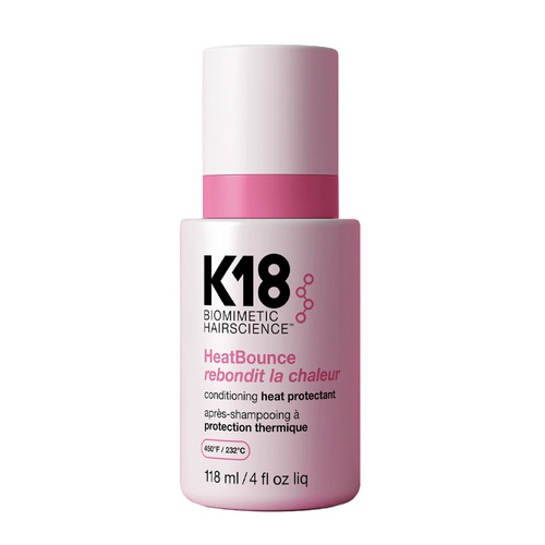 K18 HeatBounce Conditioning Heat Protectant on white background