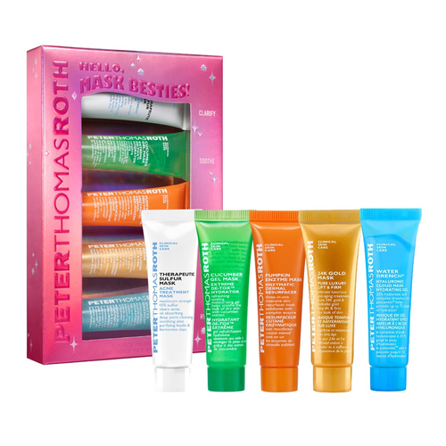 Peter Thomas Roth Hello, Mask Besties (5-Piece Mask Kit), 1 set