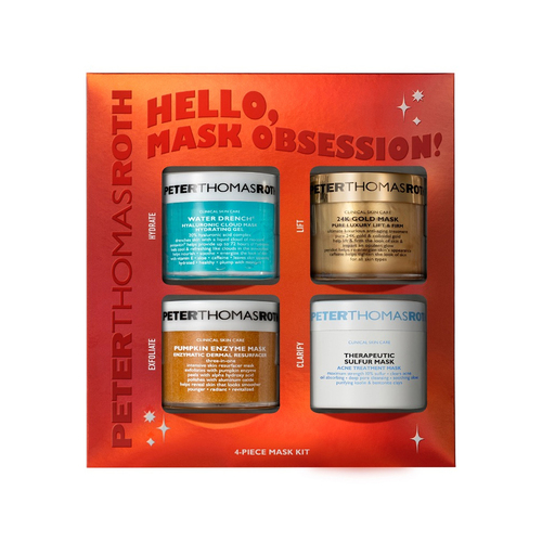 Peter Thomas Roth Hello, Mask Obsession (4-Piece Mask Kit) on white background