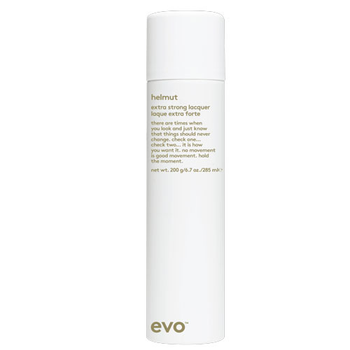 Evo Helmut Finishing Spray/Extra Strong Lacquer on white background