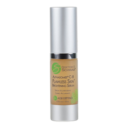 Alphasomes C-8 Flawless Skin Brightening Serum on white background
